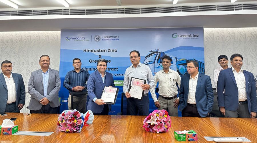 Hindustan Zinc & GreenLine Sign Landmark Agreement to Deliver Green Logistics